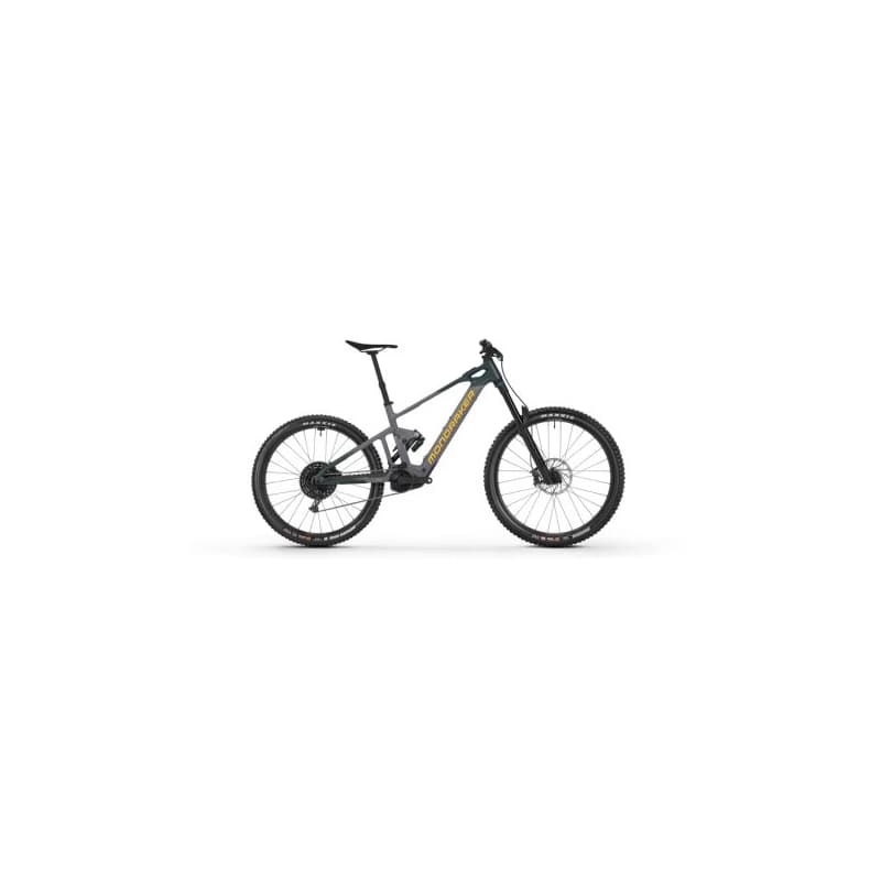 Horský elektrobicykel MONDRAKER Dune Carbon R, nimbus grey obsidian grey dense yellow