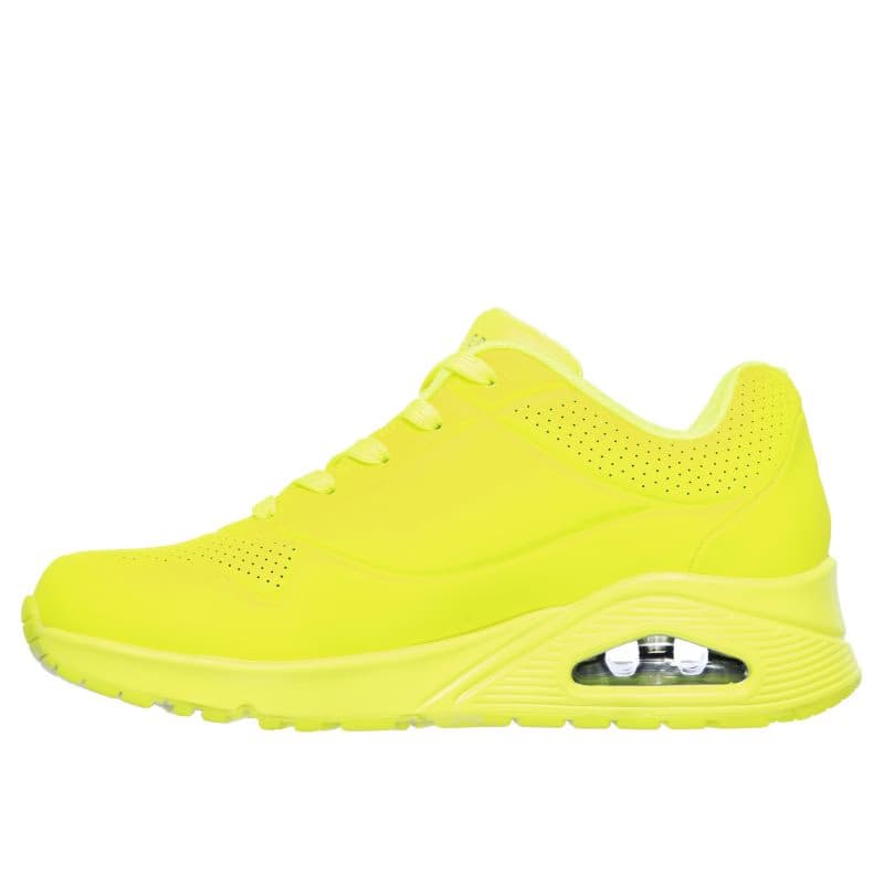 Dámska rekreačná obuv SKECHERS Uno Night Shades neon yellow 3
