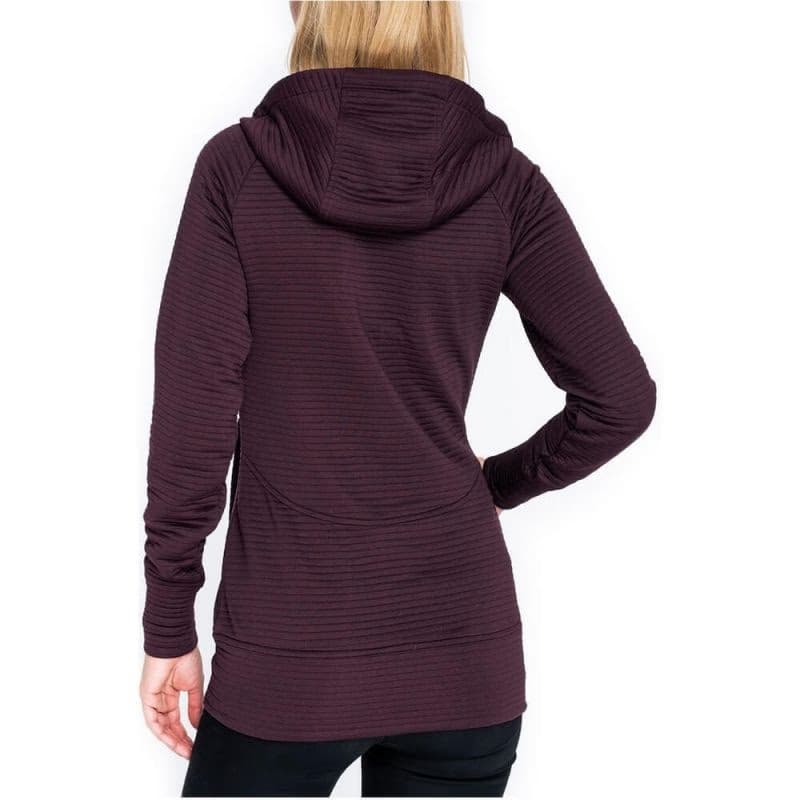 Dámska lyžiarska mikina so zipsom FUNDANGO Share-398-aubergine 3