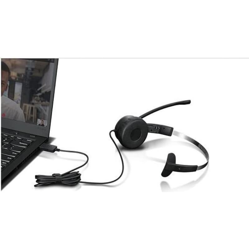 LENOVO slúchadlá 100 USB Mono Headset 5