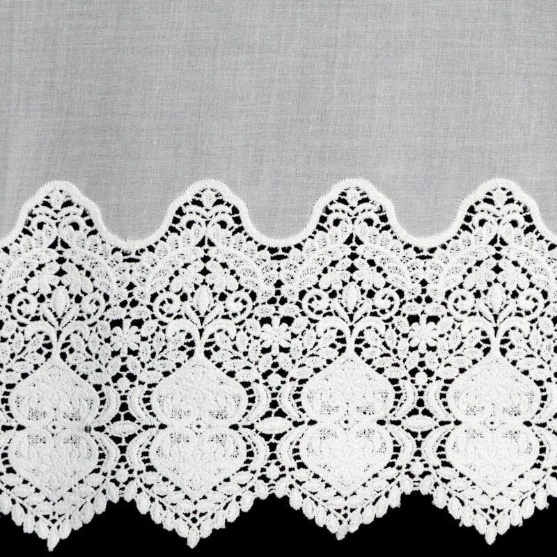 ArtFir Krátka záclona SOLA P | biela 150 x 70 cm 5