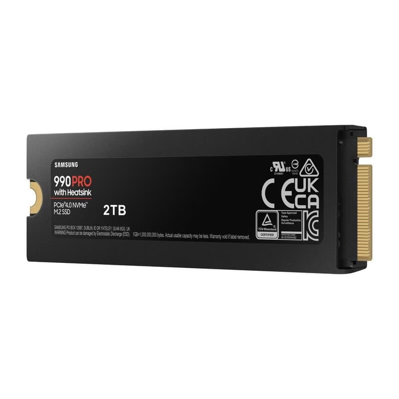Samsung 990 PRO/2TB/SSD/M.2 NVMe/Heatsink/5R 3
