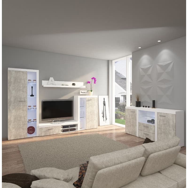 ArtLemp Komoda SUMBA 2F | betón 3