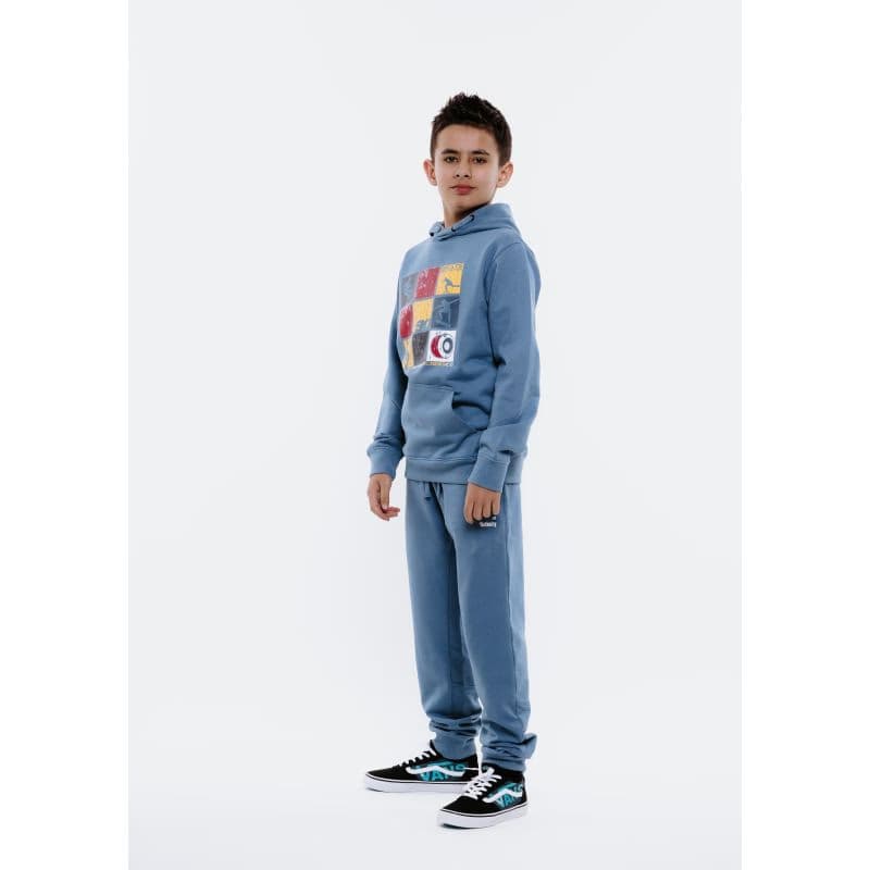 Chlapčenská mikina s kapucňou AUTHORITY H-SKATER90 B blue 6