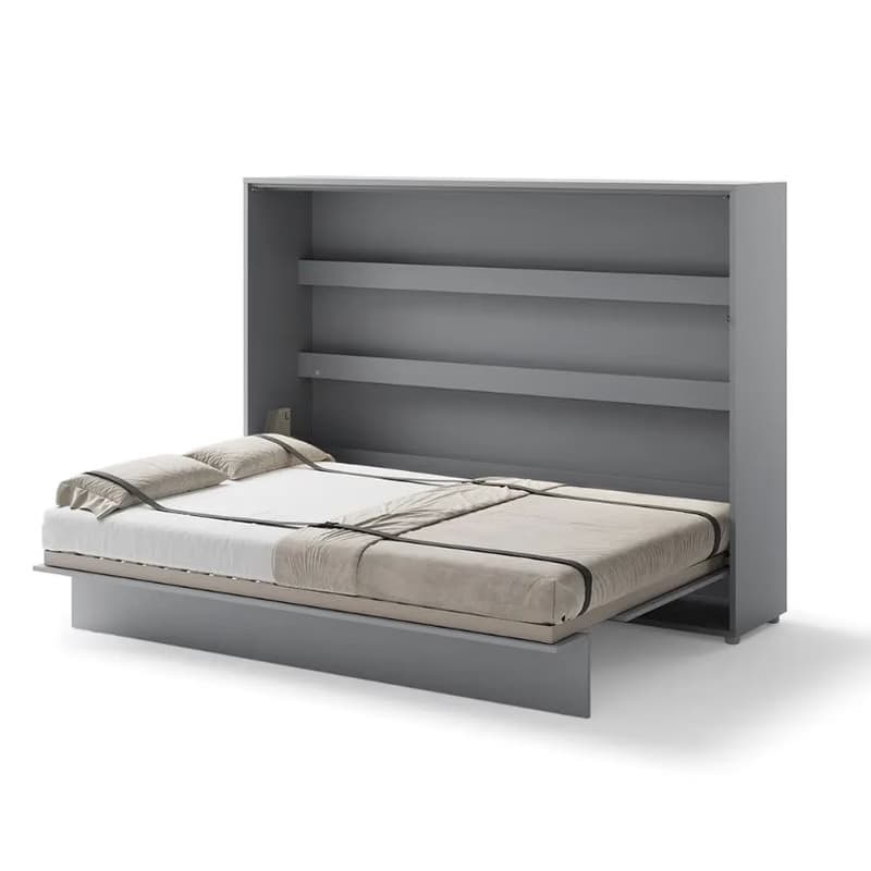 Dig-net nábytok Sklápacia posteľ Lenart BED CONCEPT BC-04 sivá | 140 x 200 cm 3