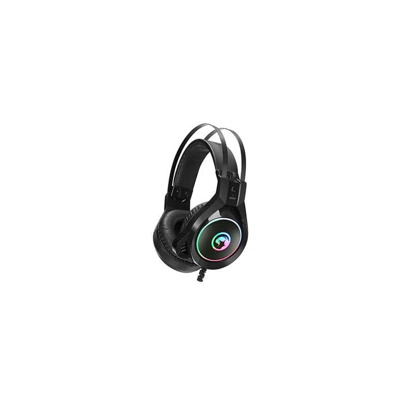 Marvo HG8901 sluchátka s mikrofónom, káblové, čierna, USB 2