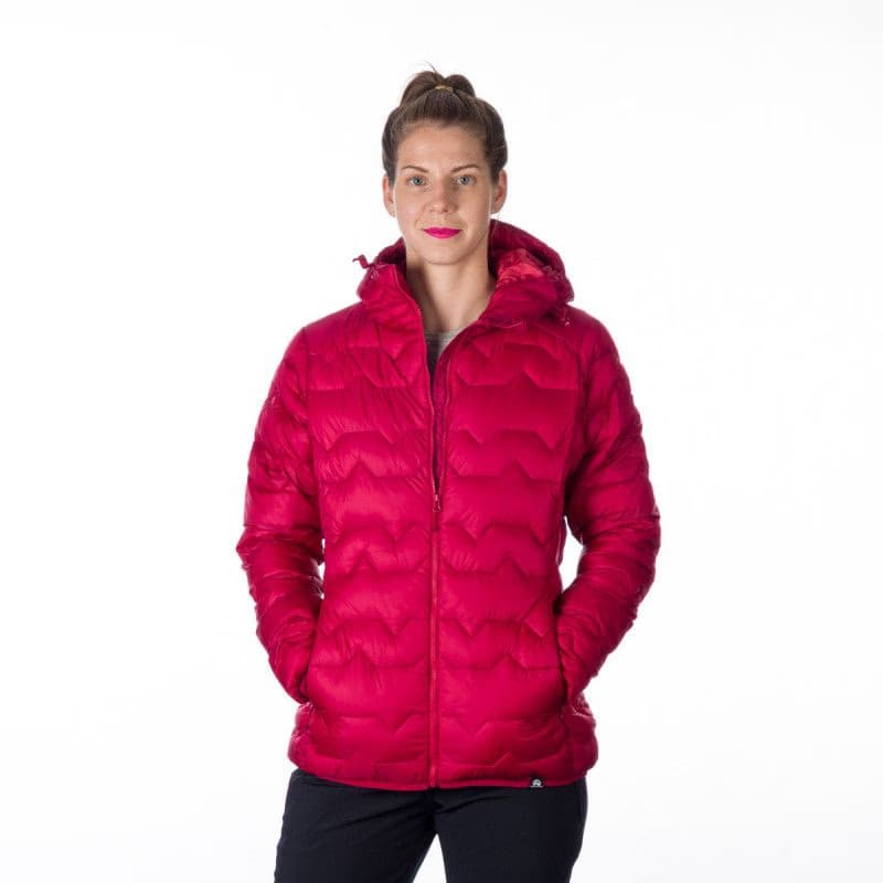 Dámska turistická bunda NORTHFINDER ELMA-510-cherry 2