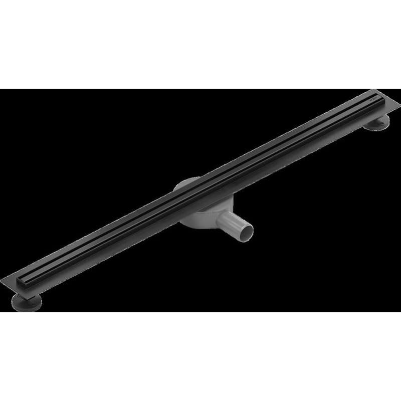 MEXEN - Flat 360 Slim podlahový žľab 90 cm otočný čierna 1741090 5