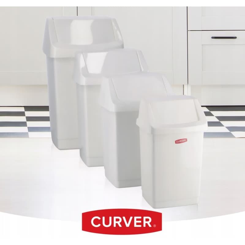 CURVER Odpadkový kôš CLICK-IT 9l | biela 2