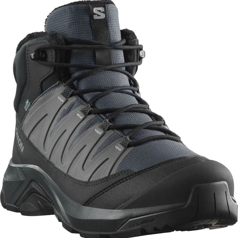 Pánske členkové zimné topánky SALOMON X-Adventure Coldrush WP M asphalt black alloy 3