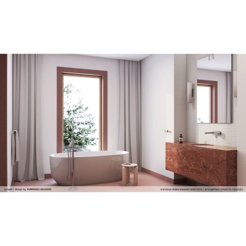 DEANTE - Alpinia chróm - Vaňová batéria, voľne stojaca, so sprchovacím setom BGA_017M 3