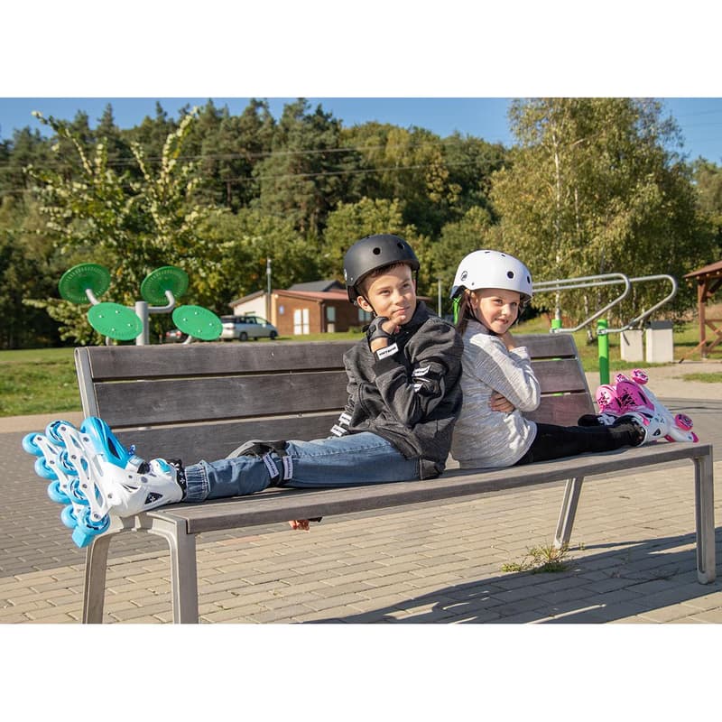 Kolieskové korčule 4v1 Enero KIDS - modro-biele, 30-33 4