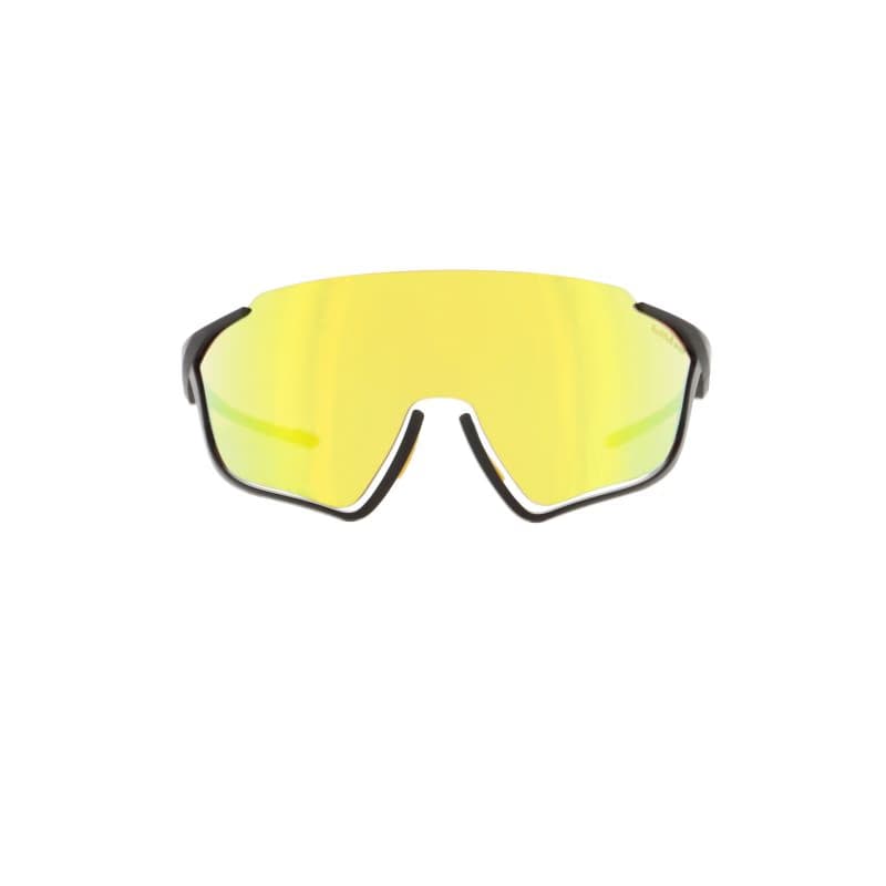Slnečné okuliare RED BULL SPECT PACE-005, matt black, blue with yellow mirror, CAT3, 2nd lens transparent 2