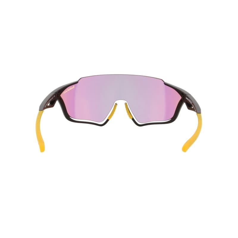 Slnečné okuliare RED BULL SPECT PACE-005, matt black, blue with yellow mirror, CAT3, 2nd lens transparent 3