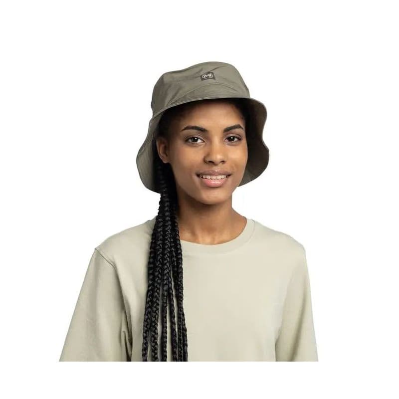 Klobúk BUFF ADVENTURE BUCKET HAT SOLID TUNDRA KHAKI 4