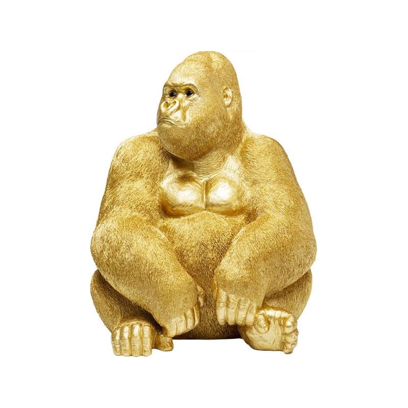 Monkey Gorilla XL dekorácia zlatá