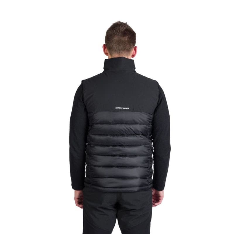 Pánska turistická vesta NORTHFINDER FILIPPO-270blackblack 4