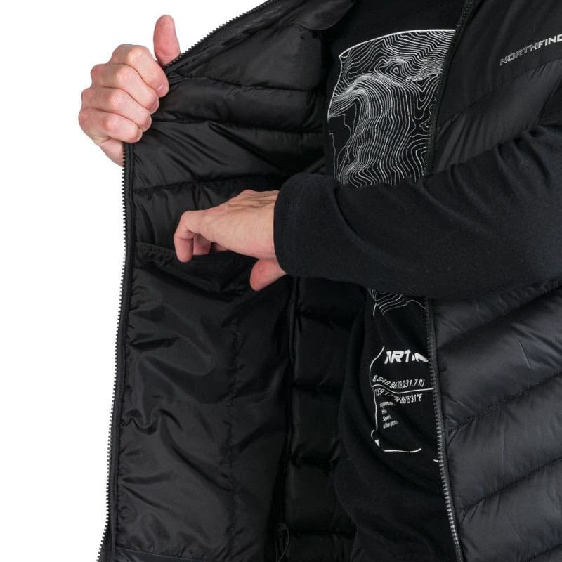 Pánska turistická vesta NORTHFINDER FILIPPO-270blackblack 5