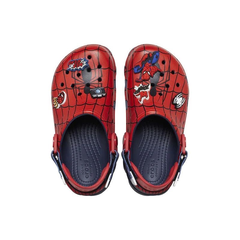Chlapčenské kroksy (rekreačná obuv) CROCS Team SpiderMan All Terrain Clog K navy 5