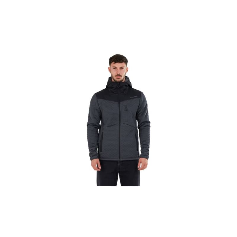 Pánska mikina so zipsom FUNDANGO Ashford Insulated Fleece Jacket-755-steel