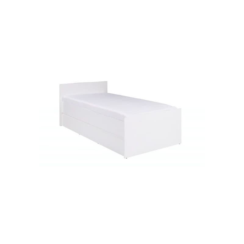 ArtMadex Jednolôžková posteľ COSMO C08 | biela 80 x 200 cm