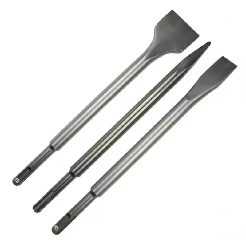 Sekáče ploché 20/40 x 250 mm a sekác špicatý 14 x 250 mm, sada 3 ks, Jufisto