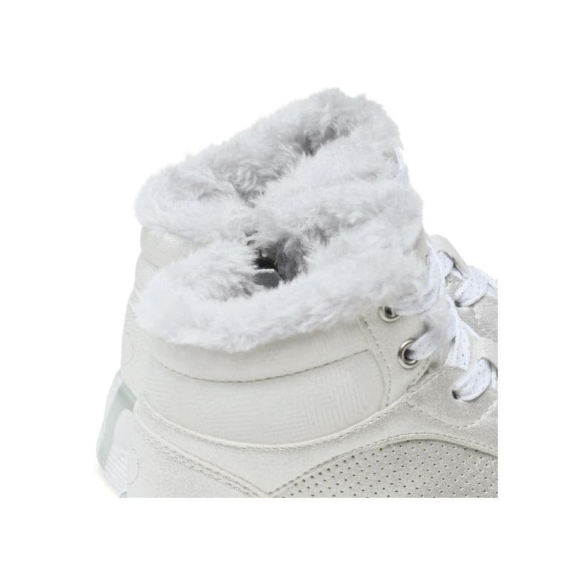 Dievčenské členkové zimné topánky SKECHERS Uno Lite Camo Dazzle silver grey 6