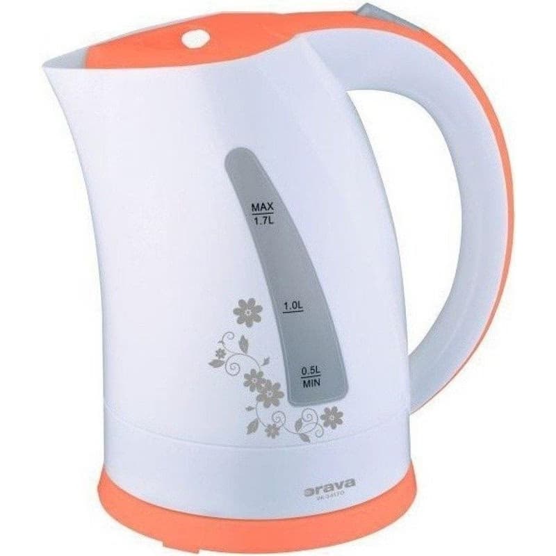 Orava VK-3417 G rýchlovarná kanvica, 2000 W, 1.7 l, automatické vypnutie, biela / zelená 5