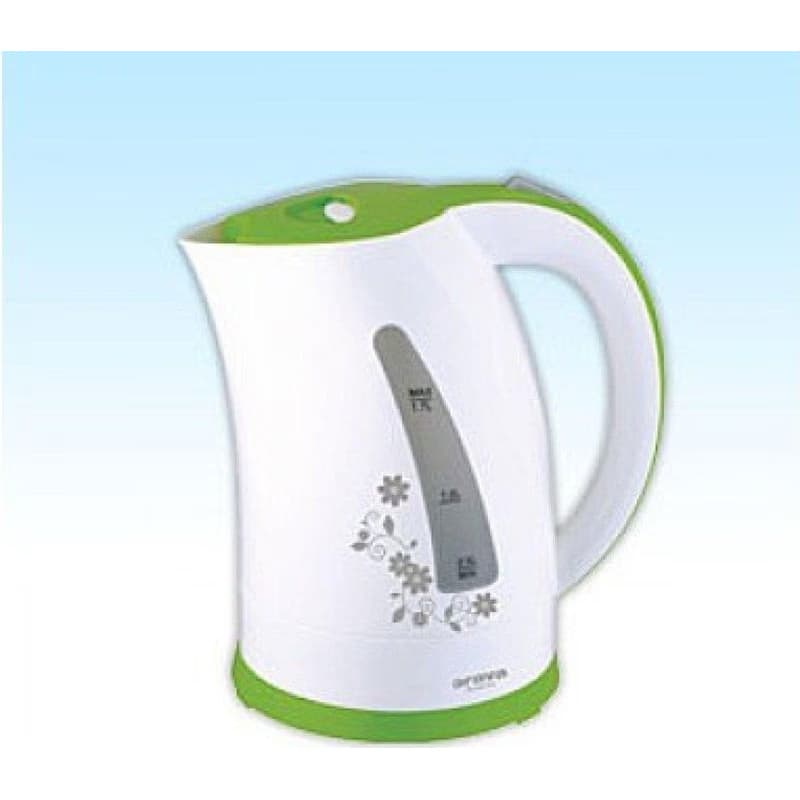 Orava VK-3417 G rýchlovarná kanvica, 2000 W, 1.7 l, automatické vypnutie, biela / zelená 6