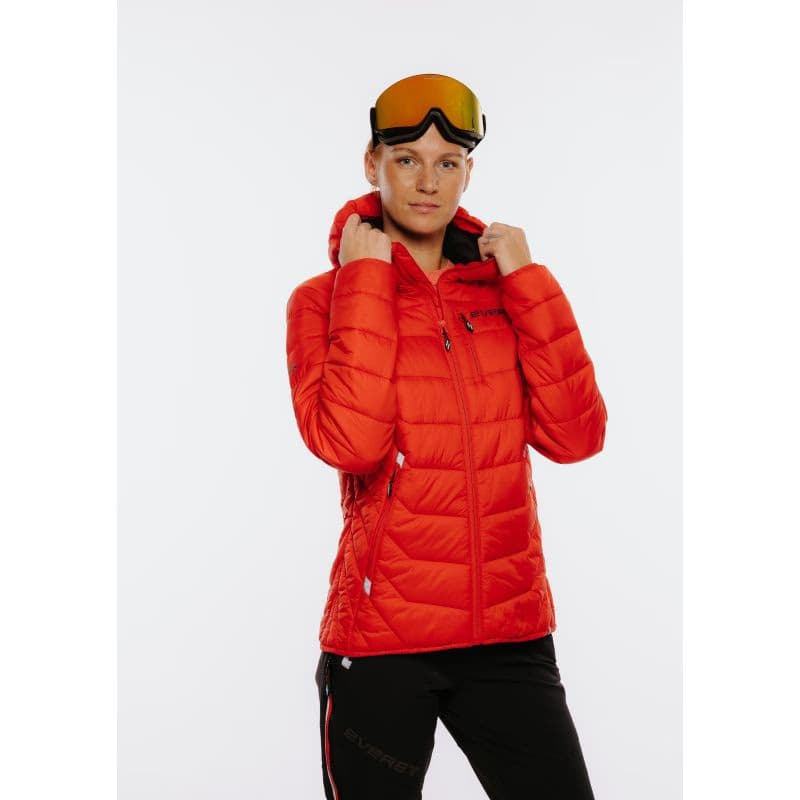 Dámska bunda na skialp EVERETT Insulata Primaloft jckt W red 2