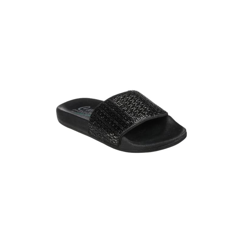 Dámske šlapky (plážová obuv) SKECHERS Pops Up New Spark W black