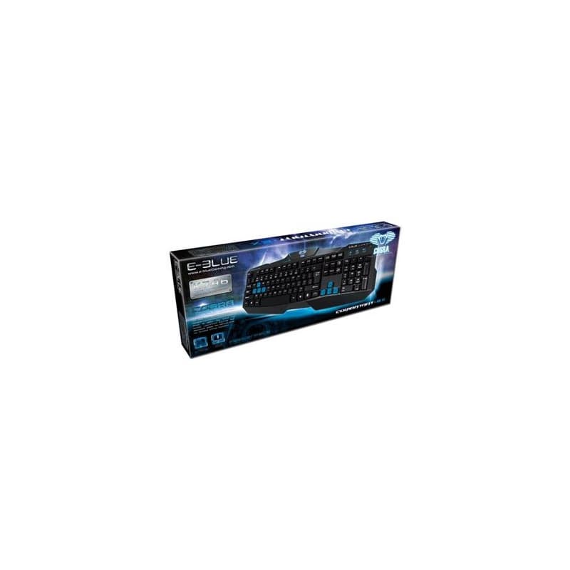 E-blue Cobra EKM746 klávesnica káblová (USB) CZ/SK, čierna, DOPREDAJ 4