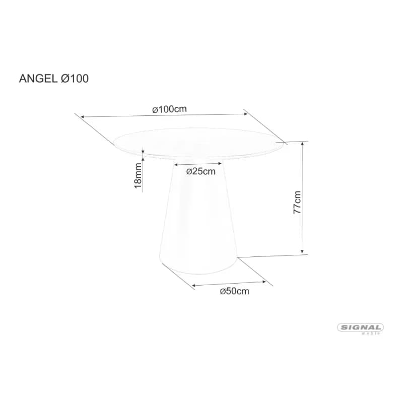 Stôl ANGEL 100 2