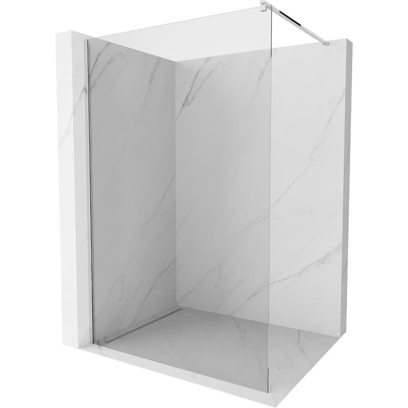 MEXEN/S - Kioto Sprchová zástena WALK-IN 105 x 200, transparent 8 mm, chróm 800-105-101-01-00