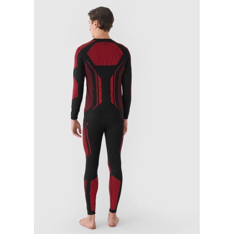 Pánske termo nohavice 4F SEAMLESS UNDERWEAR-WAW24USEAM166-62S-RED 5