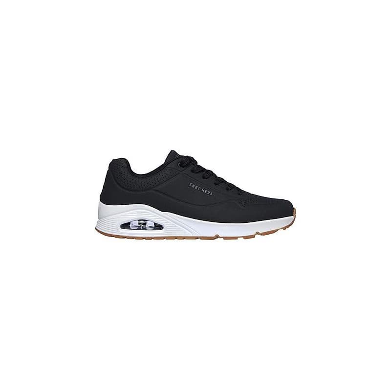 Pánska rekreačná obuv SKECHERS Uno Stand On Air M black white 2