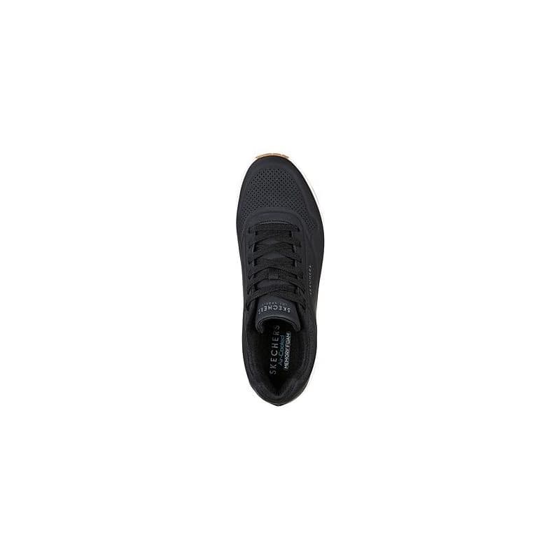 Pánska rekreačná obuv SKECHERS Uno Stand On Air M black white 4