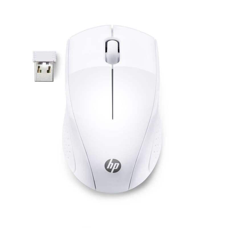 HP 220 - bezdrôtová myš - biela