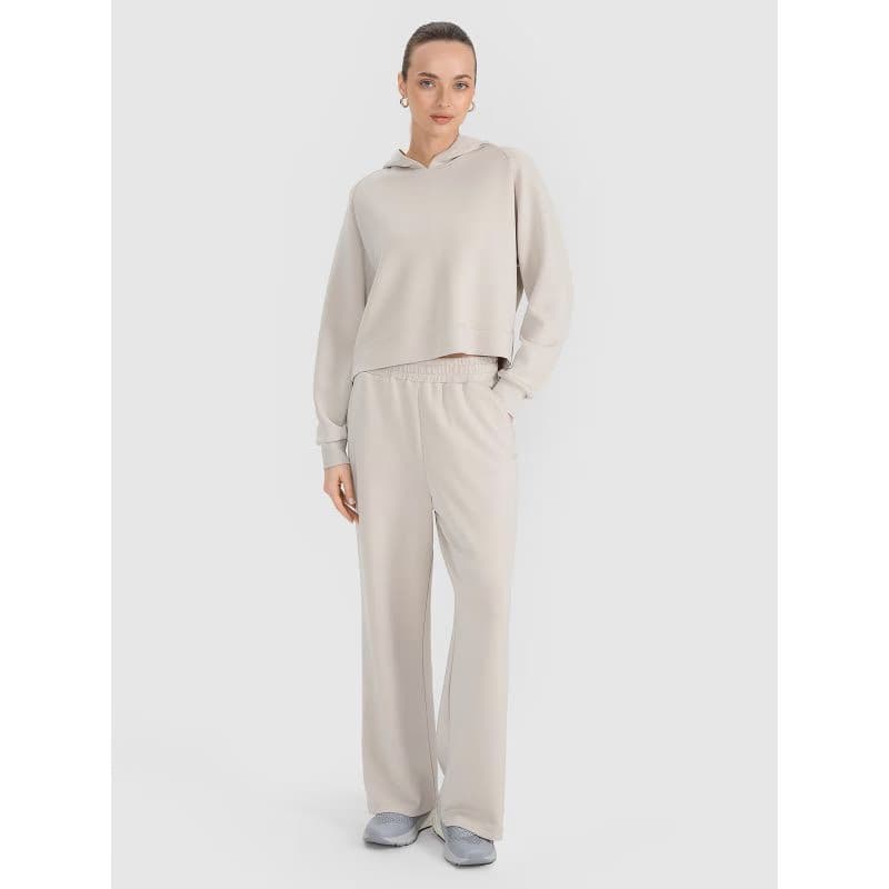 Dámska mikina s kapucňou 4F SWEATSHIRT F1562-83S-BEIGE 4