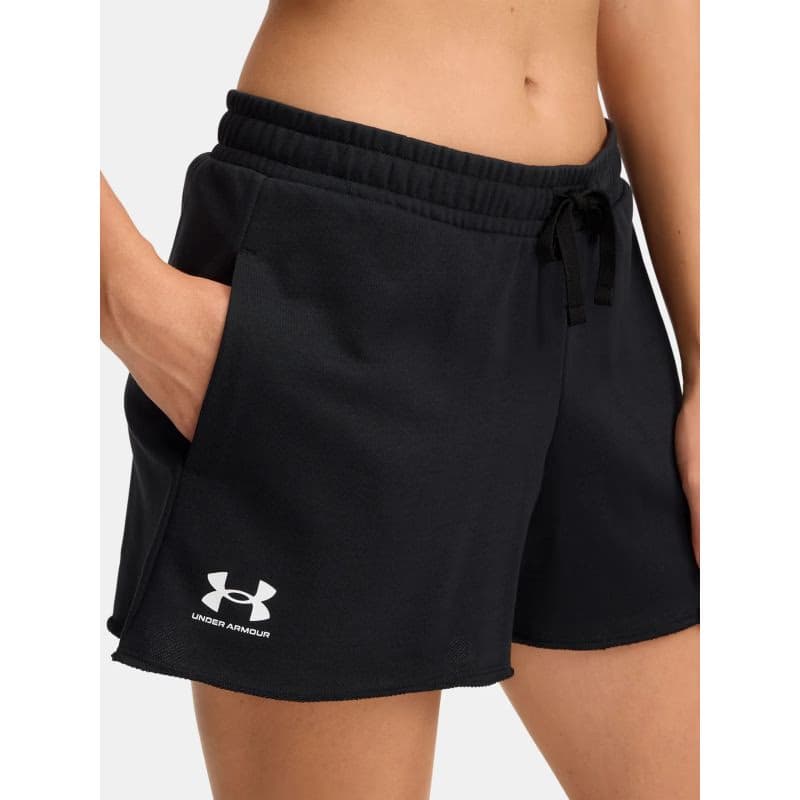 Dámske teplákové kraťasy UNDER ARMOUR UA Rival Terry Short-BLK 2