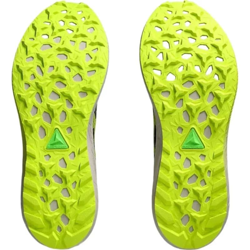 Pánska bežecká trailová obuv ASICS Fuji Lite 5 black safety yellow 5