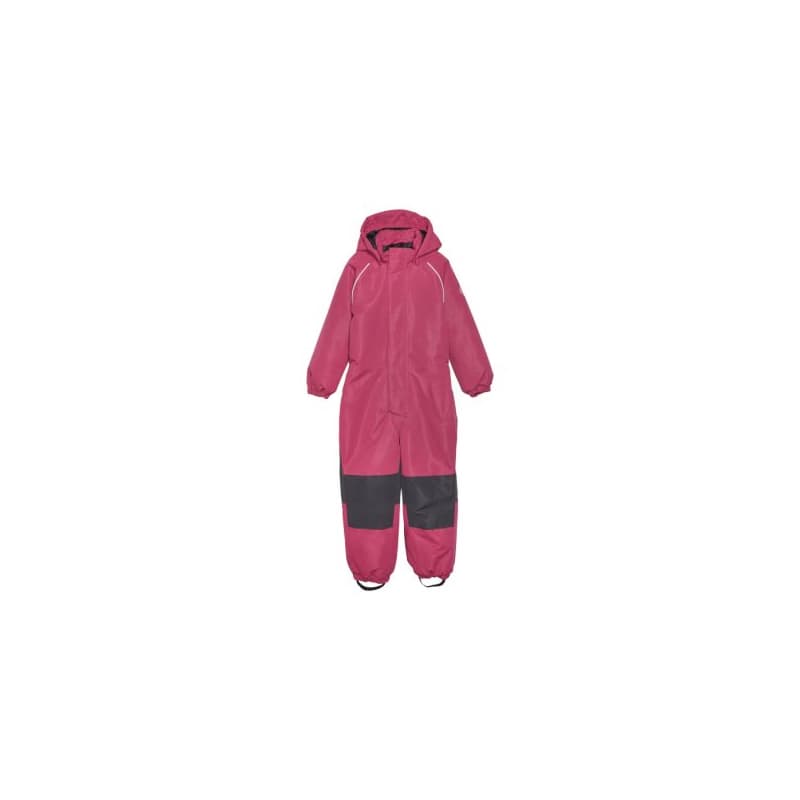 Dievčenský zimný overal COLOR KIDS Coverall W. Contrast, vivacious