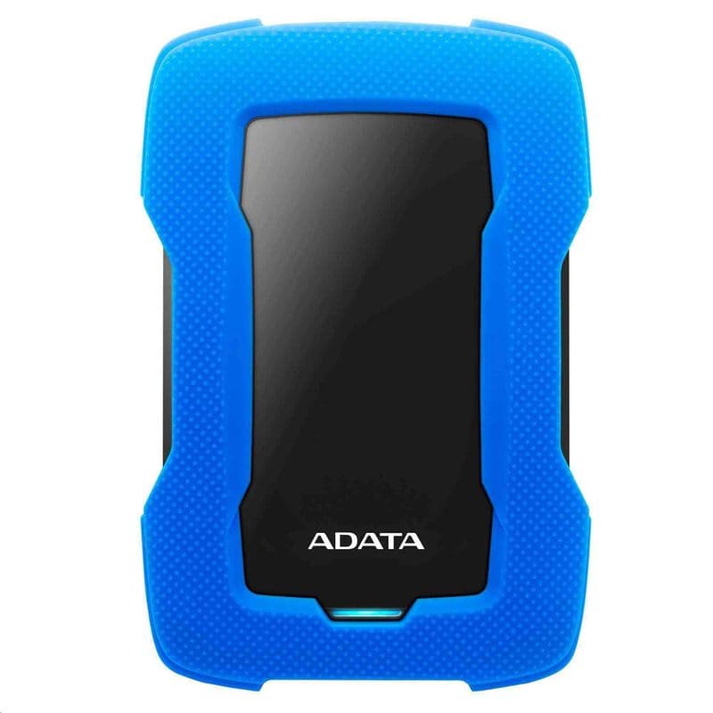 ADATA Externý HDD 2TB 2,5" USB 3.1 HD330, BLUE COLOR BOX, modrý (gumový, nárazu odolný)