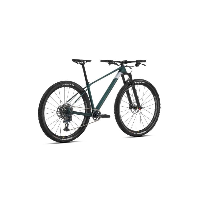 Horský bicykel MONDRAKER Podium Carbon, translucent green carbon racing silver 3