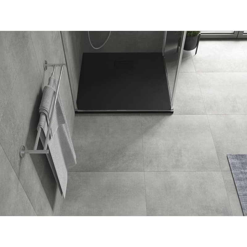 MEXEN/S - Hugo sprchová vanička SMC 90 x 90, čierna, krytka čierna 42709090-B 6