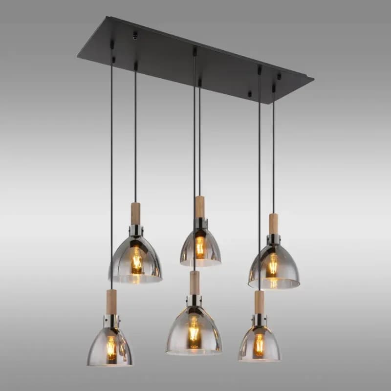 Závesné svietidlo Mattea 15550-6H LED LW6