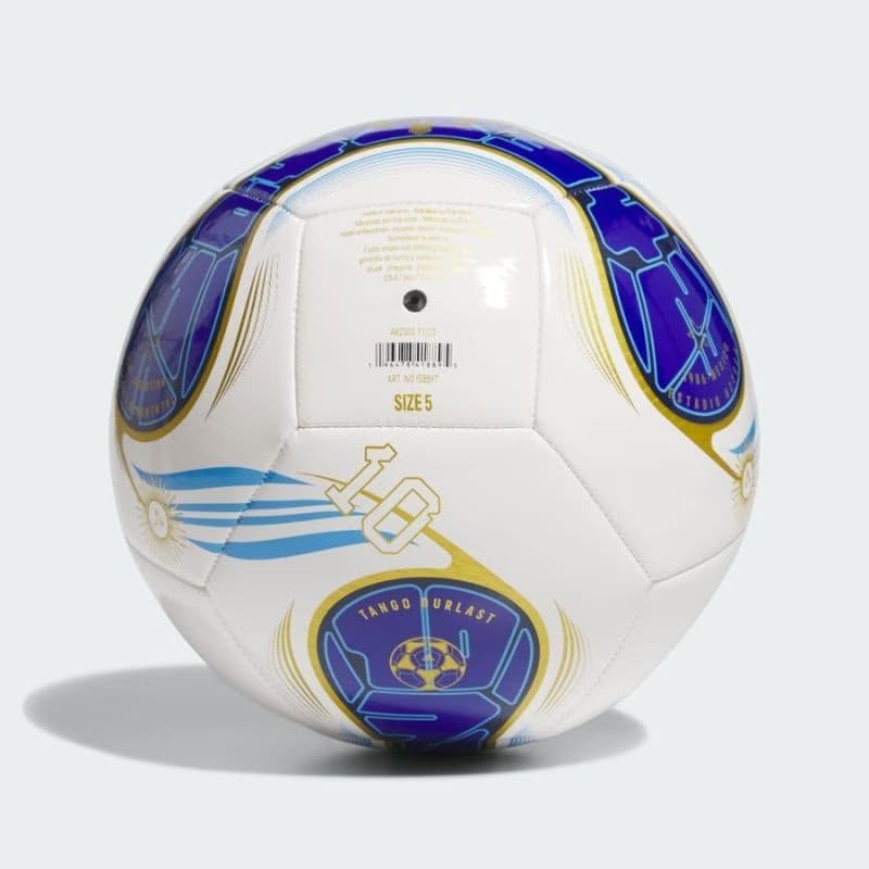 Futbalová lopta ADIDAS MESSI CLUB WHITE MYSINK LUCBLU 2