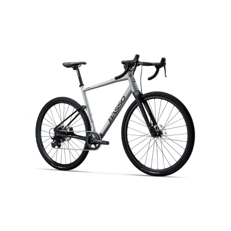 Gravel bicykel BASSO Tera, silver, Sram Apex, Microtech MX25 2