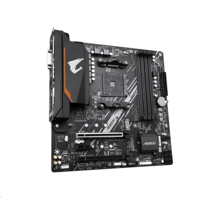 GIGABYTE MB Sc AM4 B550 AORUS ELITE, AMD B550, 4xDDR4, 1xHDMI, 1xDVI, mATX 3