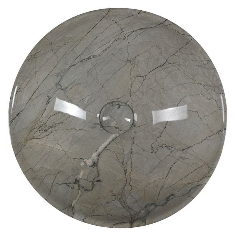 SAPHO - DALMA keramické umývadlo na dosku, priemer 42cm, grigio 113 4